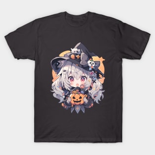 Kawaii Anime Halloween T-Shirt